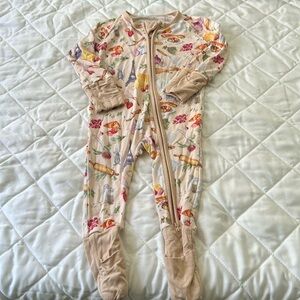 Little Crowns and Capes footed pajamas